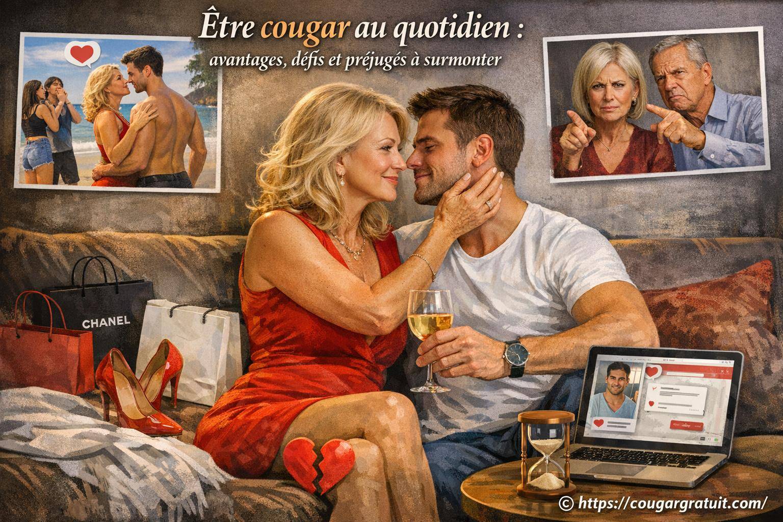 Être cougar au quotidien : quels avantages, défis et préjugés à dépasser