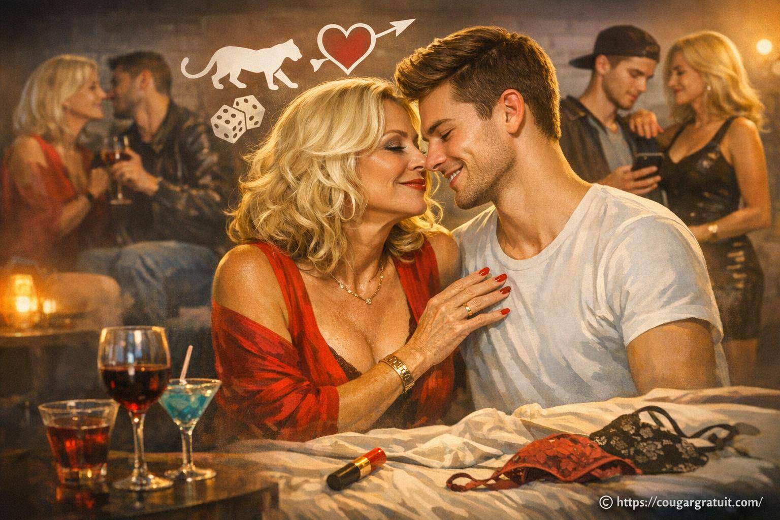 Cougars et jeunes hommes : quels sont les nouveaux codes de séduction intergénérationnelle ?